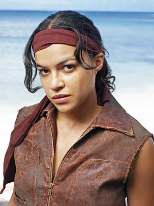 Michelle Rodriguez gets lost