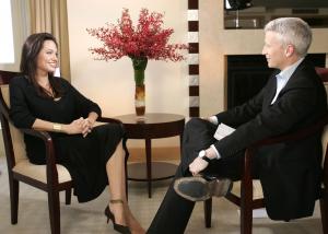 Angelina Jolie on CNN with Anderson Cooper