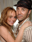 Lindsay Lohan at Jeremy Piven