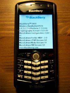 BlackBerry 8100