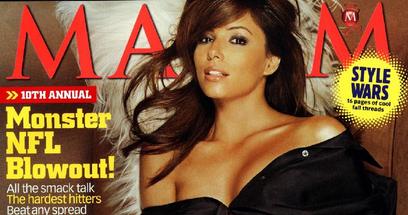 Eva Longoria spread in Maxim