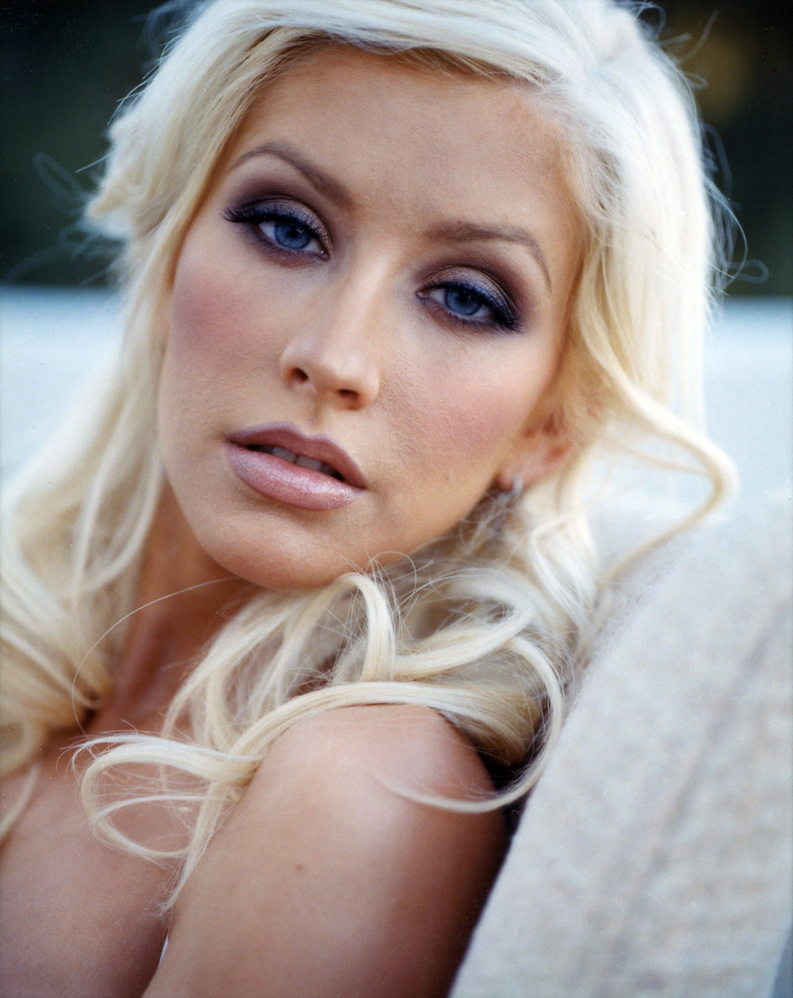 Christina Aguilera in Cliff Watts Photoshoot
