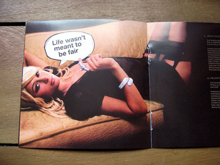 Paris Hilton CD by Banksy