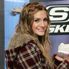 Ashlee Simpson promotes Skeckers shoes