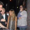 Ashlee Simpson exposed her white panties upskirt