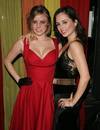 Eliza Dushku exposed a see through dress