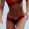 Erica Durance exposed her red bikini