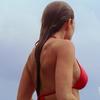 Erica Durance exposed her red bikini