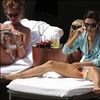 Eva Longoria exposed her bikini