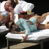 Eva Longoria exposed her bikini