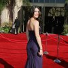 Evangeline Lilly exposed her cleavage in a hot dress