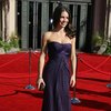 Evangeline Lilly exposed her cleavage in a hot dress