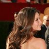 Evangeline Lilly exposed her cleavage in a hot dress