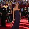 Evangeline Lilly exposed her cleavage in a hot dress