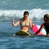 Evangeline Lilly exposed her bikini body