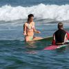 Evangeline Lilly exposed her bikini body