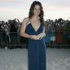 Evangeline Lilly exposed her plunging cleavage