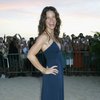 Evangeline Lilly exposed her plunging cleavage