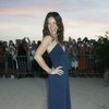 Evangeline Lilly exposed her plunging cleavage