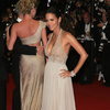 Halle Berry exposed her cleavage in Cannes