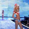 Hana Soukupova exposed her bra and panties for Victorias Secret