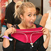 Hayden Panettiere exposed her panty tease and finger licking