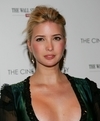 Ivanka Trump exposed her round plunging cleavage