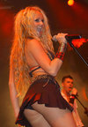 Jennifer Ellison exposed her black panties upskirt