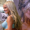 Jennifer Ellison exposed her blue bra