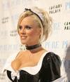 Jenny Mccarthy exposed her cleavage in a sexy maid halloween costume