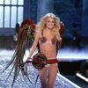 Jessica Stam exposed her bra and panties for Victorias Secret