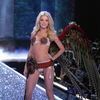 Jessica Stam exposed her bra and panties for Victorias Secret