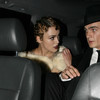 Keira Knightley exposed her beige panties upskirt