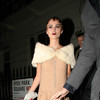 Keira Knightley exposed her beige panties upskirt