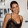 Kelly Brook exposed her boobs in a see through dress