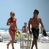 Kelly Ripa exposed her red bikini