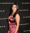 Kim Kardashian exposed her cleavage