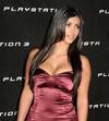 Kim Kardashian exposed her cleavage