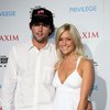 Kristin Cavallari exposed her cleavage in a white dress