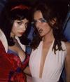 Michelle Trachtenberg exposed her cleavage in a sexy halloween costume