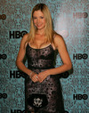 Mira Sorvino exposed her cleavage in a see through dress