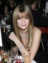 Mischa Barton exposed her boobs in a see through lace dress