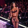Morgane Dubled exposed her bra and panties for Victorias Secret