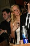 Paris Hilton exposed her boobs in a see through dress