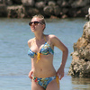 Scarlett Johansson exposed her bikini