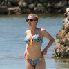 Scarlett Johansson exposed her bikini