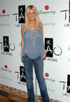 Tara Reid exposed her boobs in a see through shirt