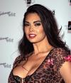 Tera Patrick exposed her cleavage and butt in a sexy halloween costume