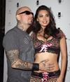 Tera Patrick exposed her cleavage and butt in a sexy halloween costume