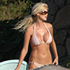 Victoria Silvstedt exposed her pokies and butt in a bikini